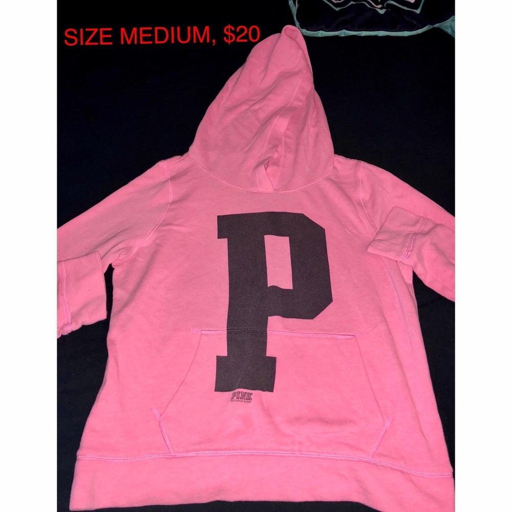 PINK pull over hoodie